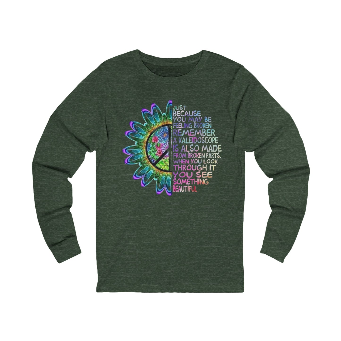 Kaleidoscope Unisex Jersey Long Sleeve Tee