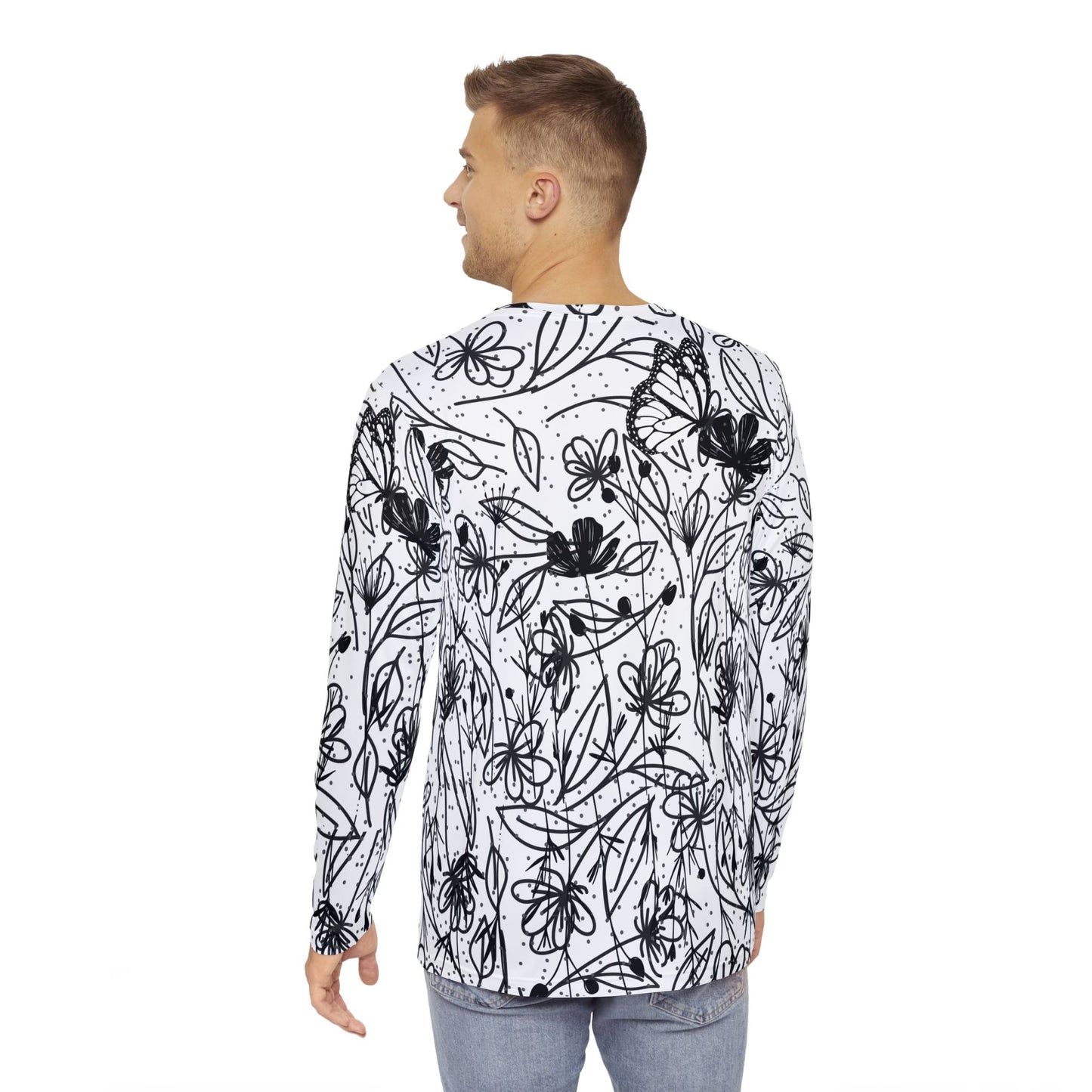 Long Sleeve Shirt Flower Power