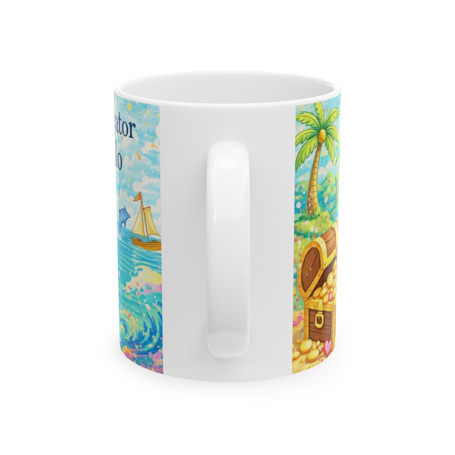 Navigator Milo Ceramic Mug — Nautical Coffee Cup (11oz & 15oz)