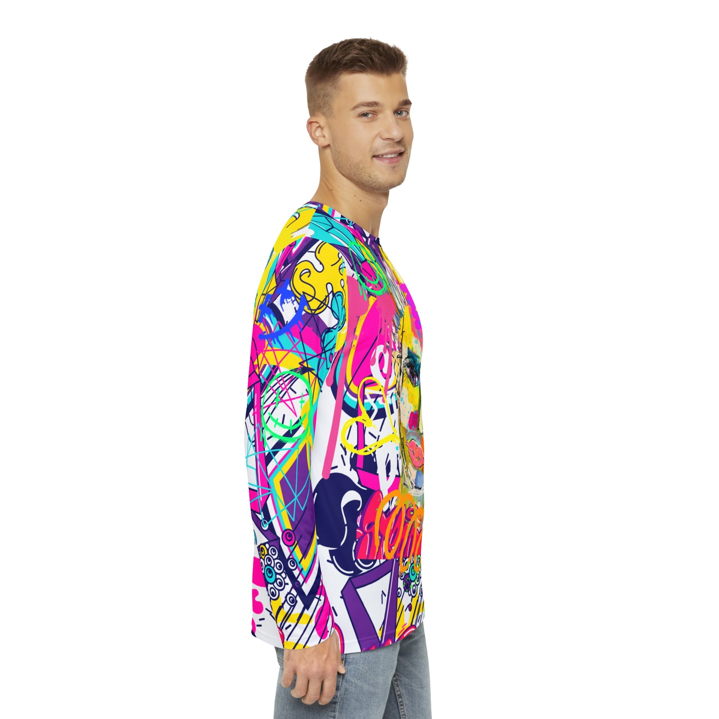 I Love Graffiti All-Over Unisex Tee