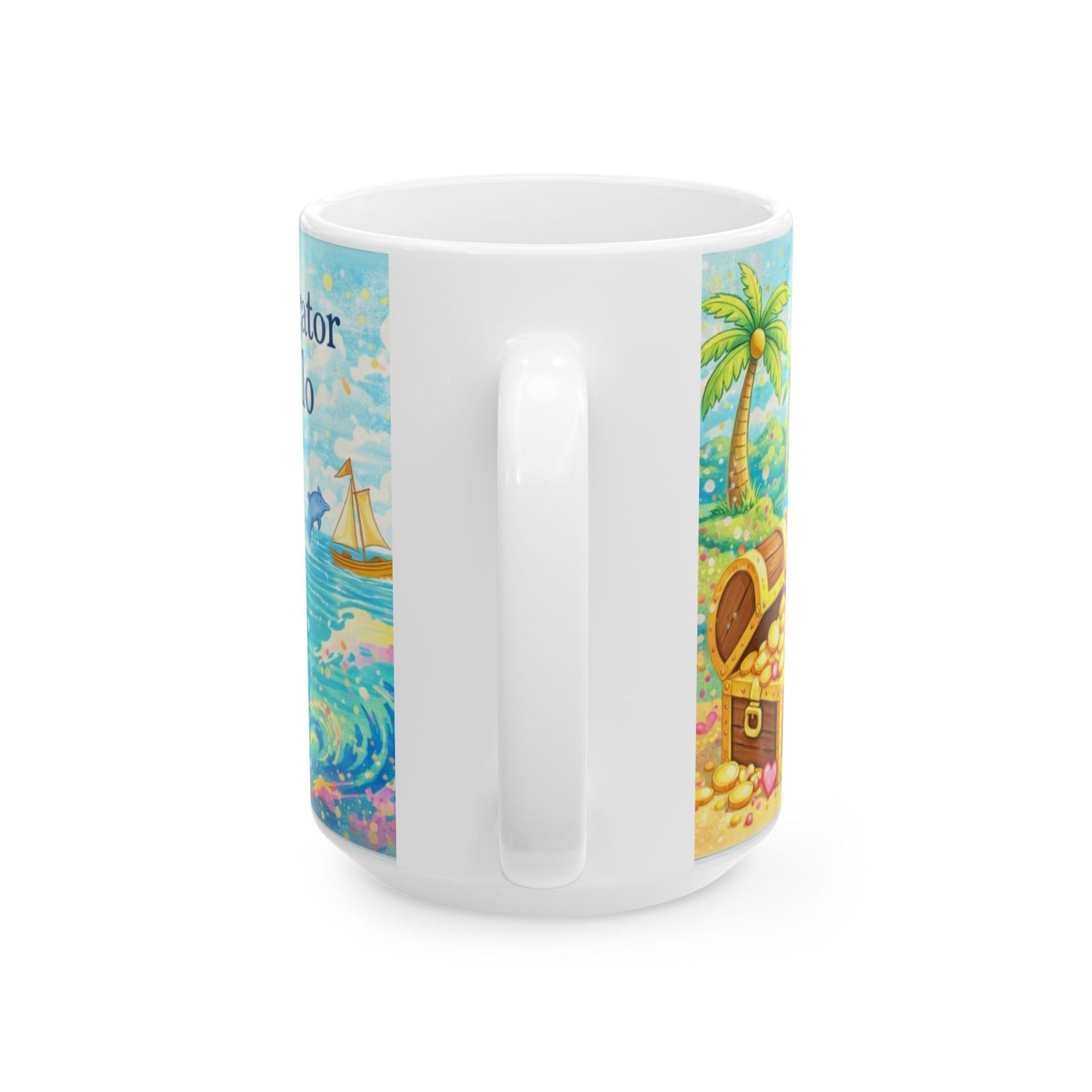 Navigator Milo Ceramic Mug — Nautical Coffee Cup (11oz & 15oz)
