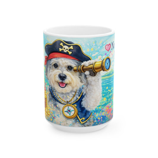 Navigator Milo Ceramic Mug — Nautical Coffee Cup (11oz & 15oz)