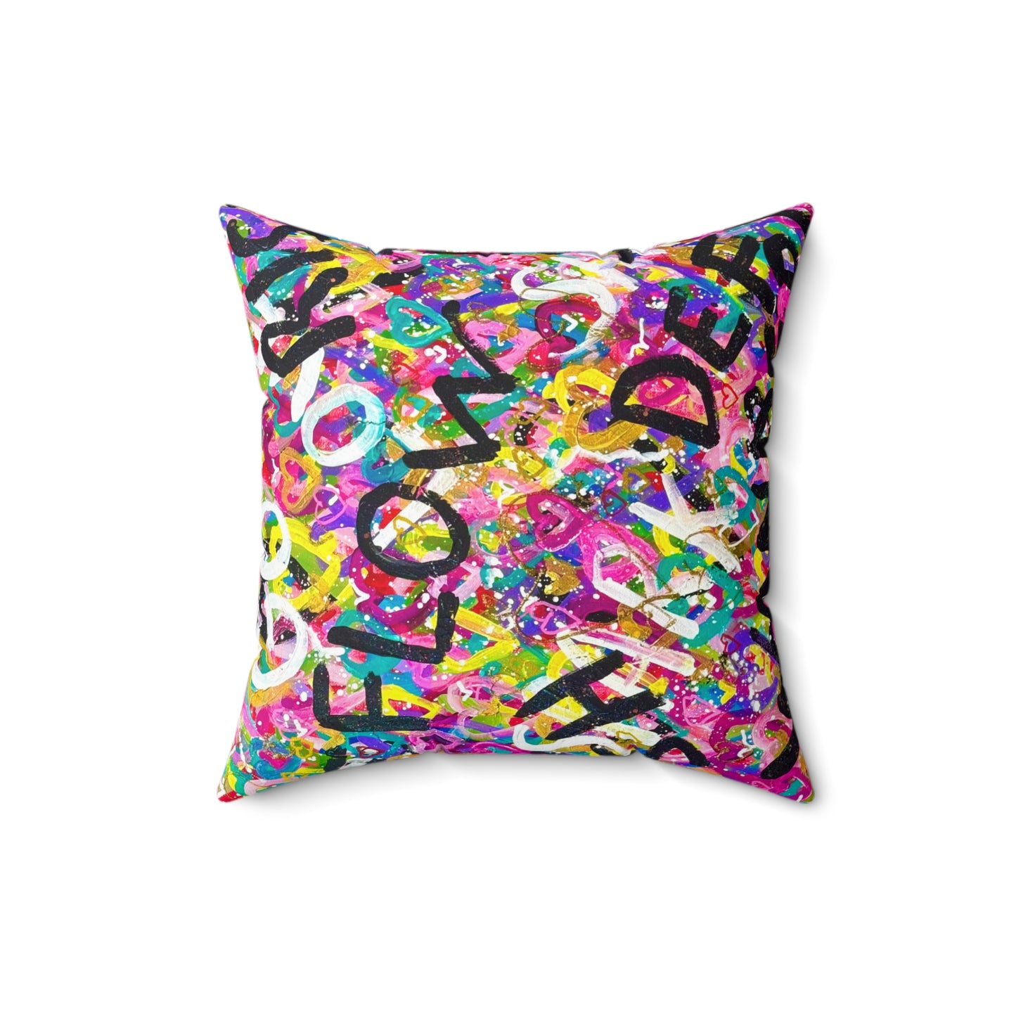 Use Your Words Decorative Pillow