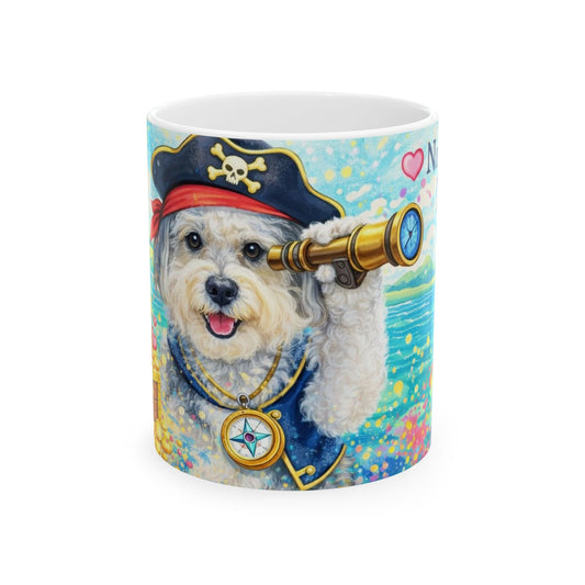 Navigator Milo Ceramic Mug — Nautical Coffee Cup (11oz & 15oz)