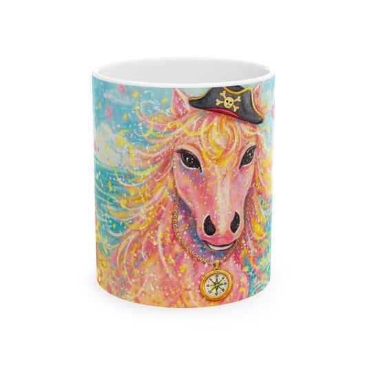 Treasure Hunger Horsey Coffee Cup (11oz, 15oz)