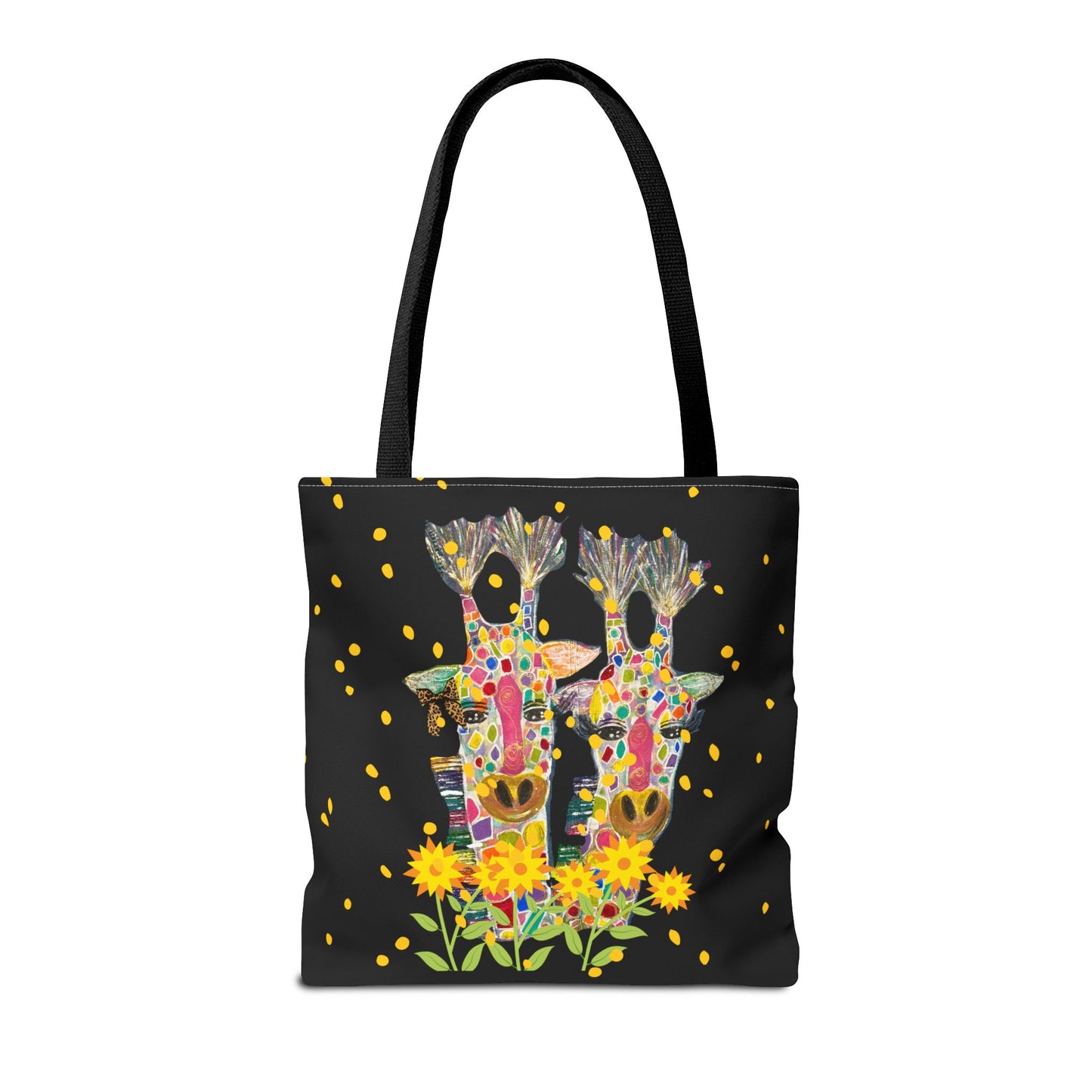 Giraffe Love Tote Bag