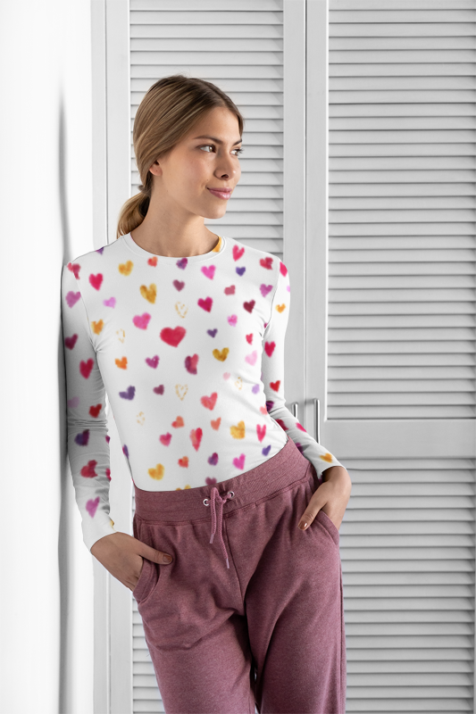 Sweetheart Allover Tee