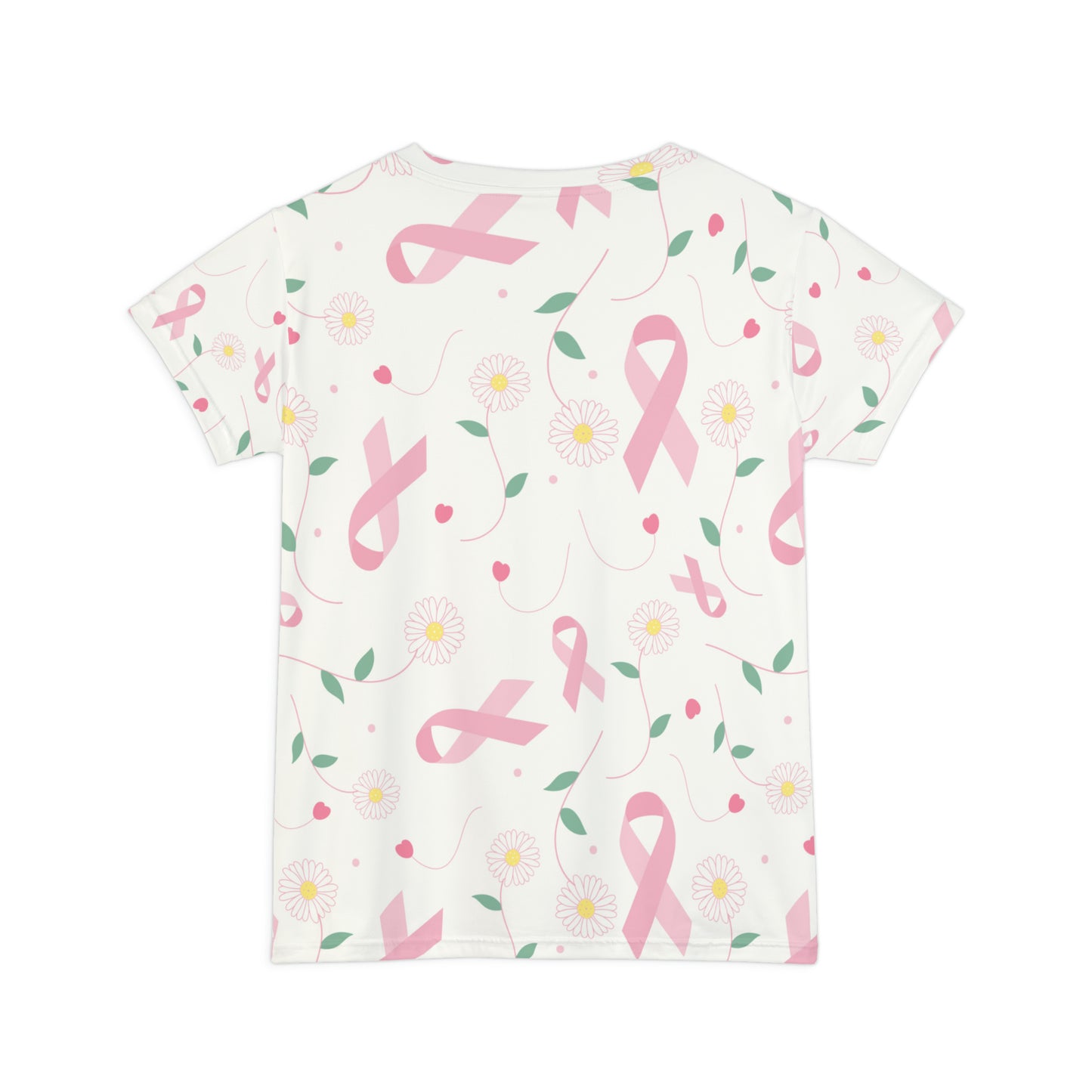 Cancer Touched my Boobs, so I kicked its Butt Allover Women's Short Sleeve Shirt