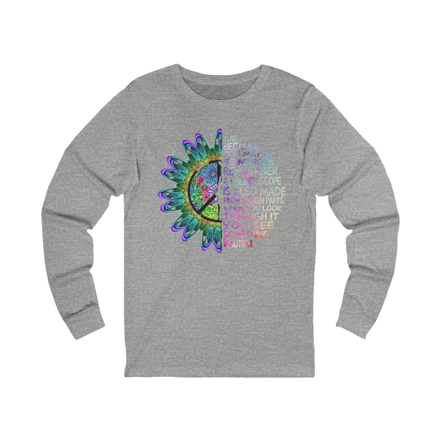 Kaleidoscope Unisex Jersey Long Sleeve Tee