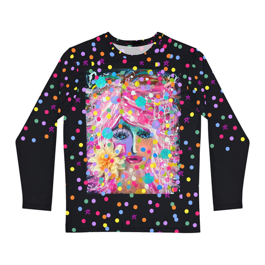 Happy Dots Allover Long Sleeve Shirt