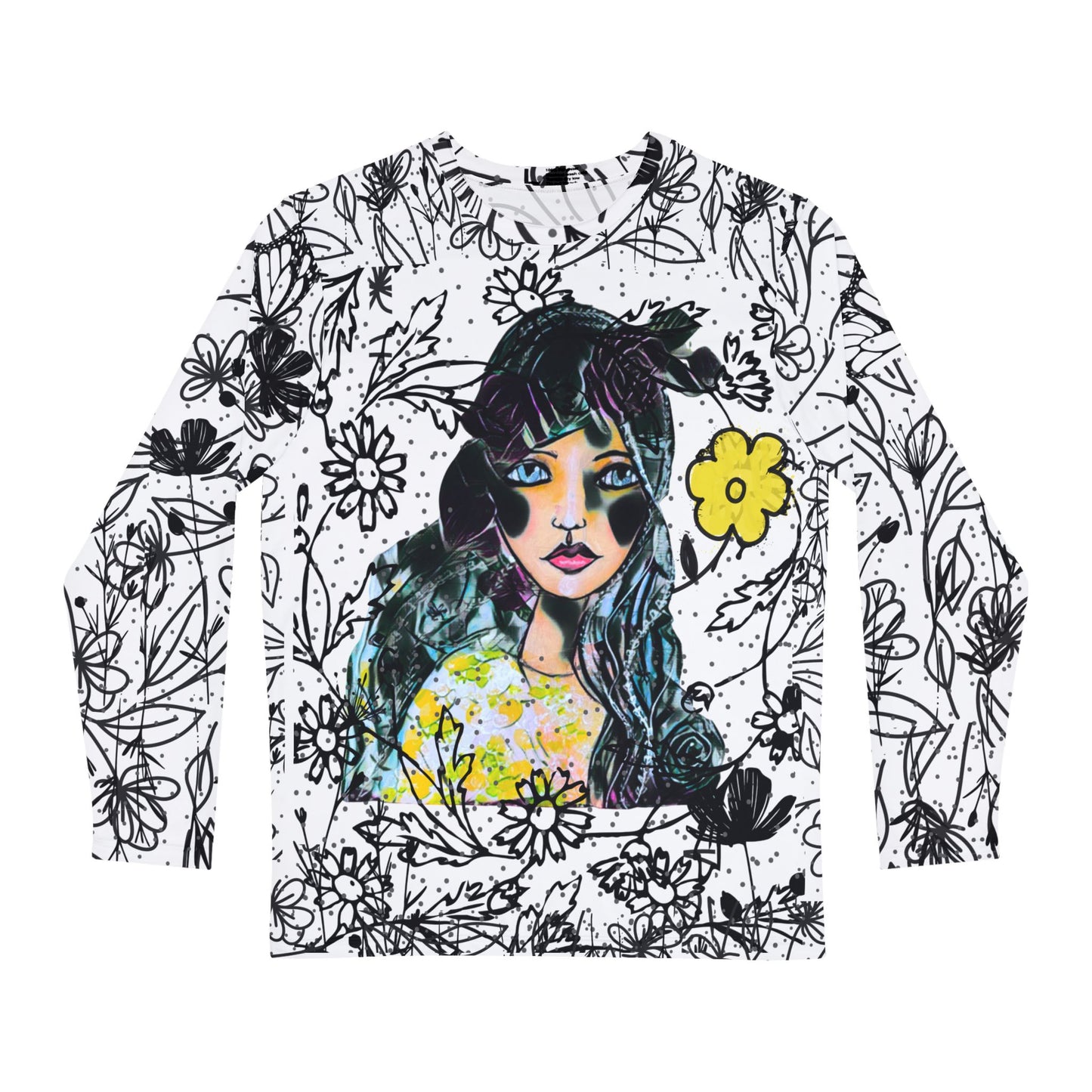 Long Sleeve Shirt Flower Power