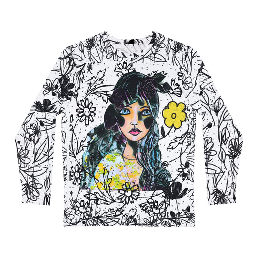 Long Sleeve Shirt Flower Power
