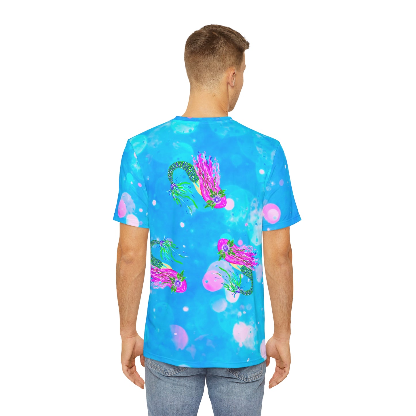 Be a Mermaid Short Sleeve All-Over  Unisex Tee