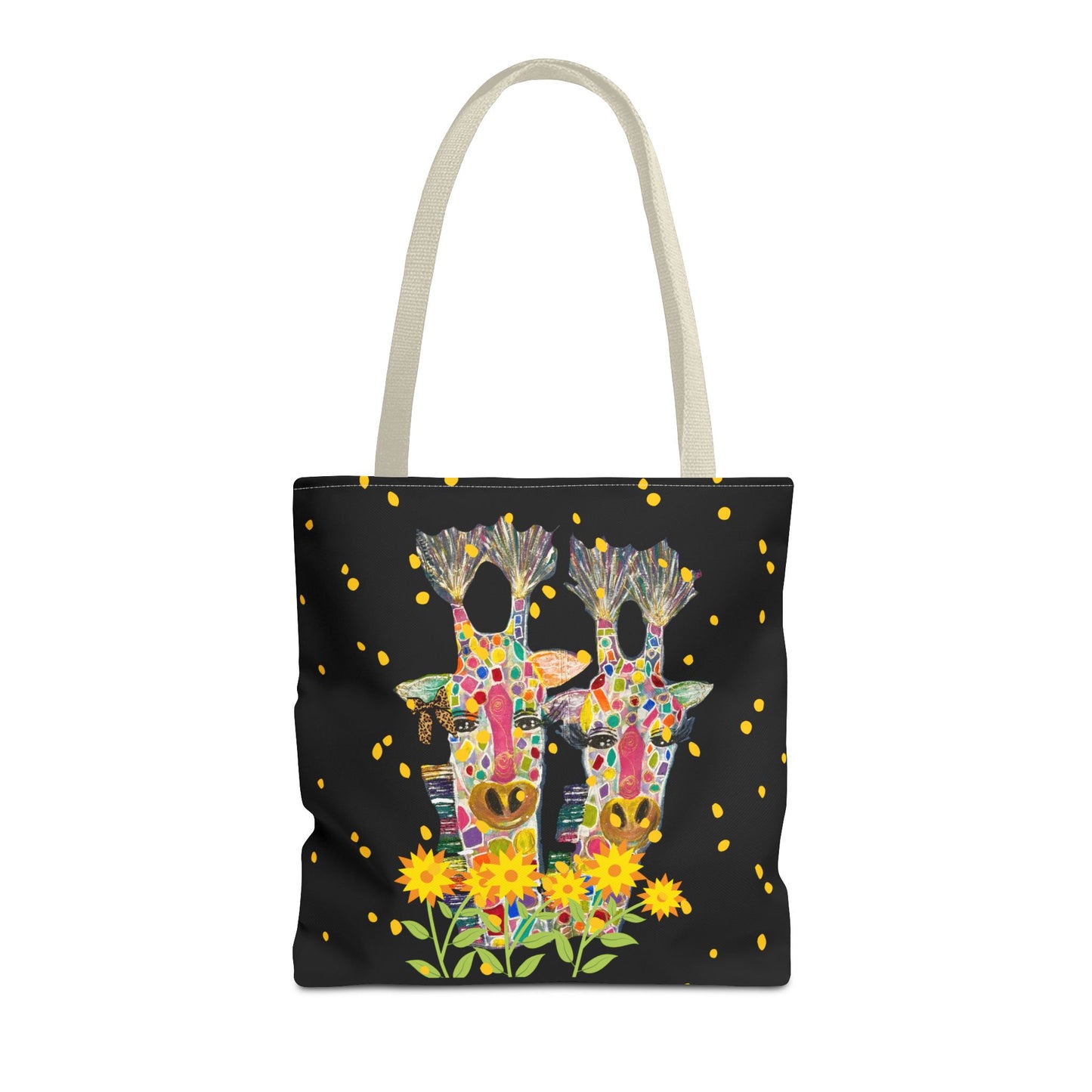 Giraffe Love Tote Bag