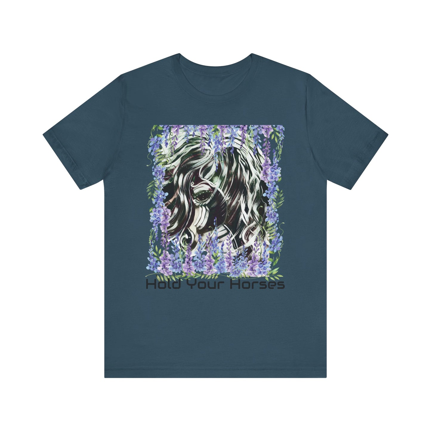 Hold Your Horses Unisex Jersey Short Sleeve Tee