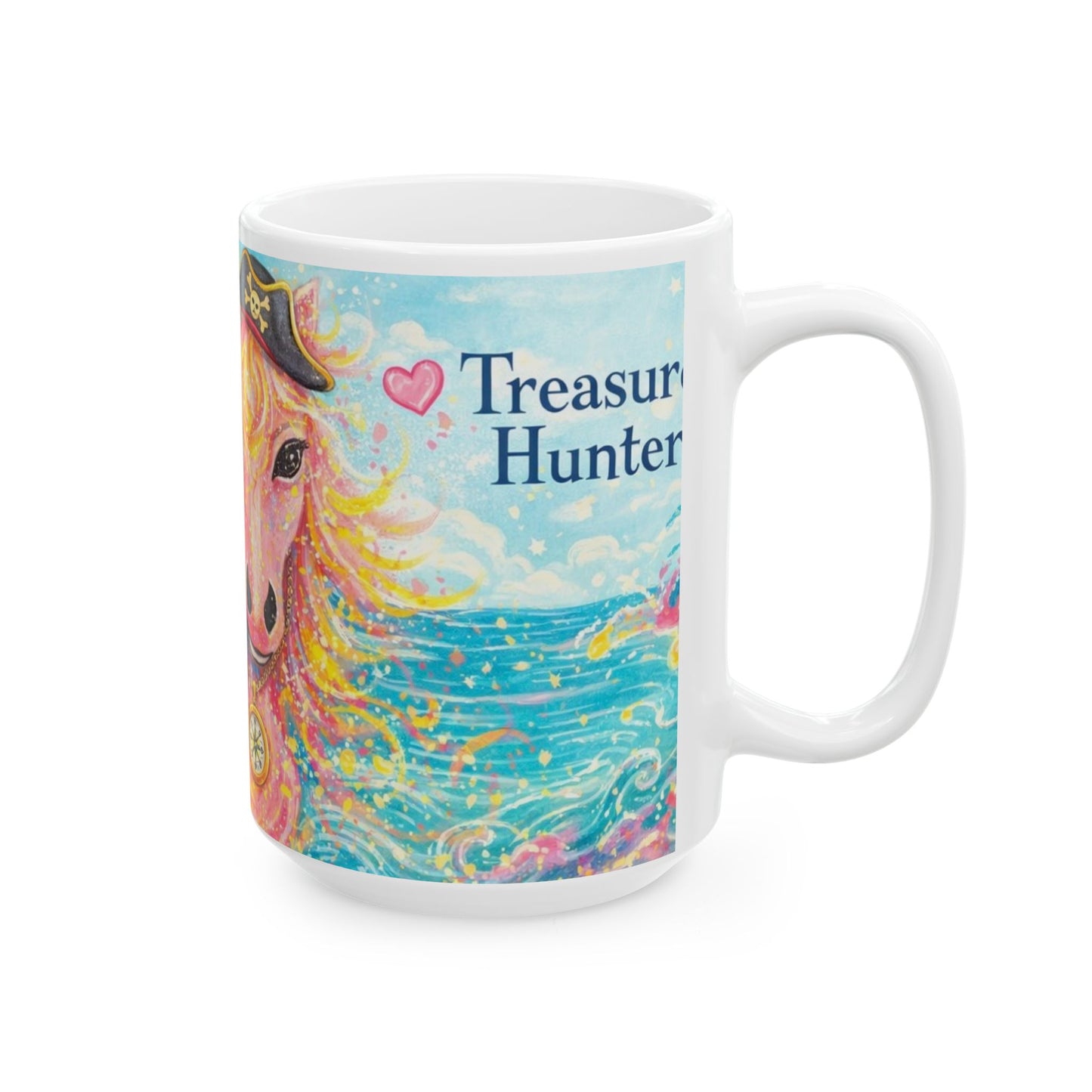 Treasure Hunger Horsey Coffee Cup (11oz, 15oz)
