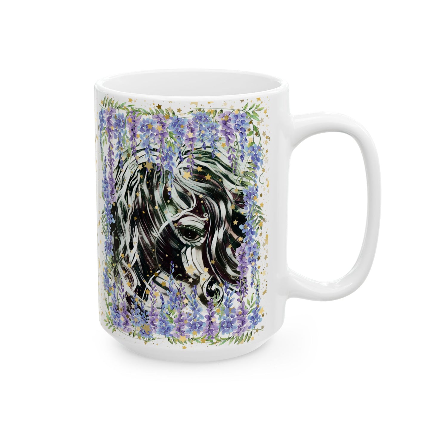 Horse of Many Colors Ceramic Mug 15oz