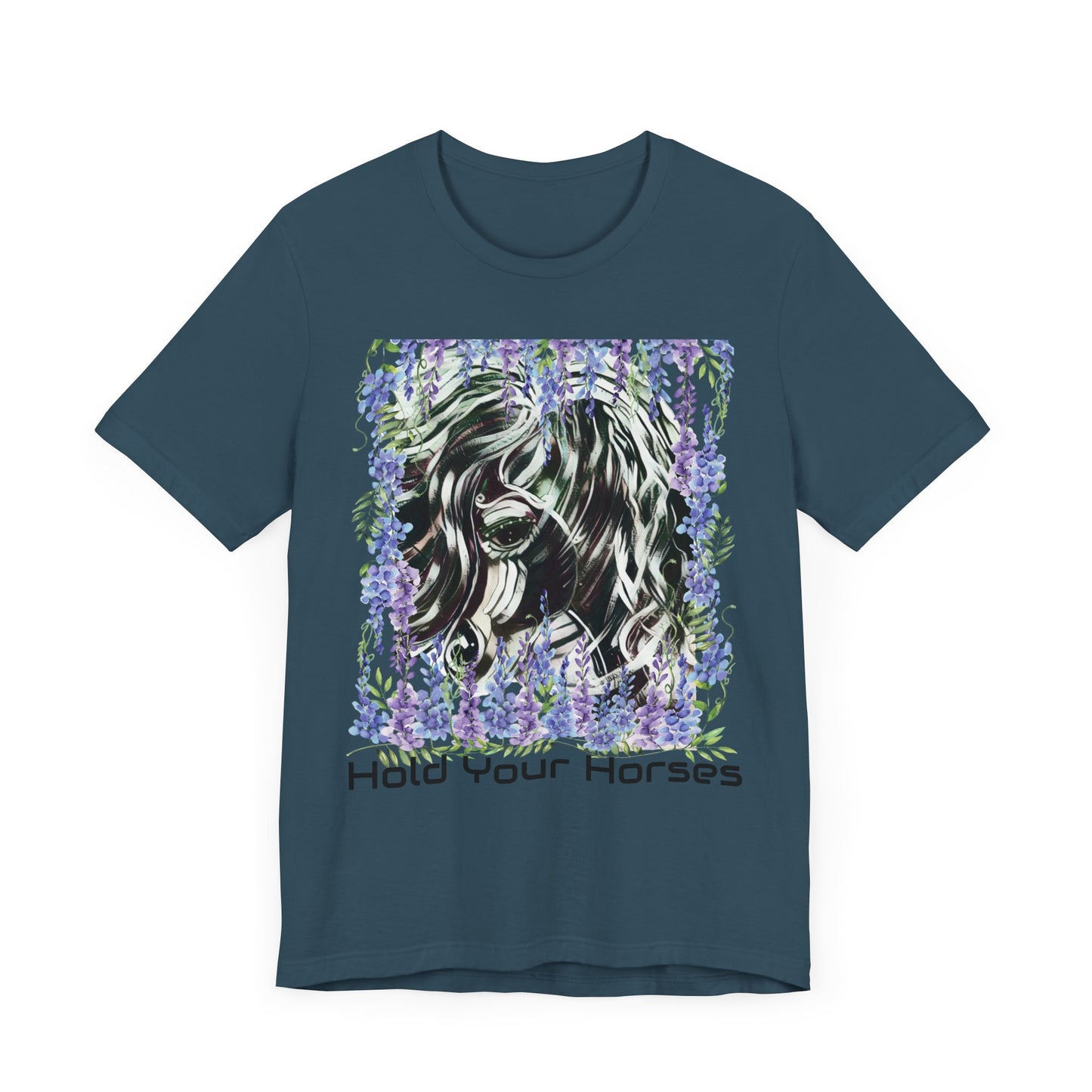 Hold Your Horses Unisex Jersey Short Sleeve Tee