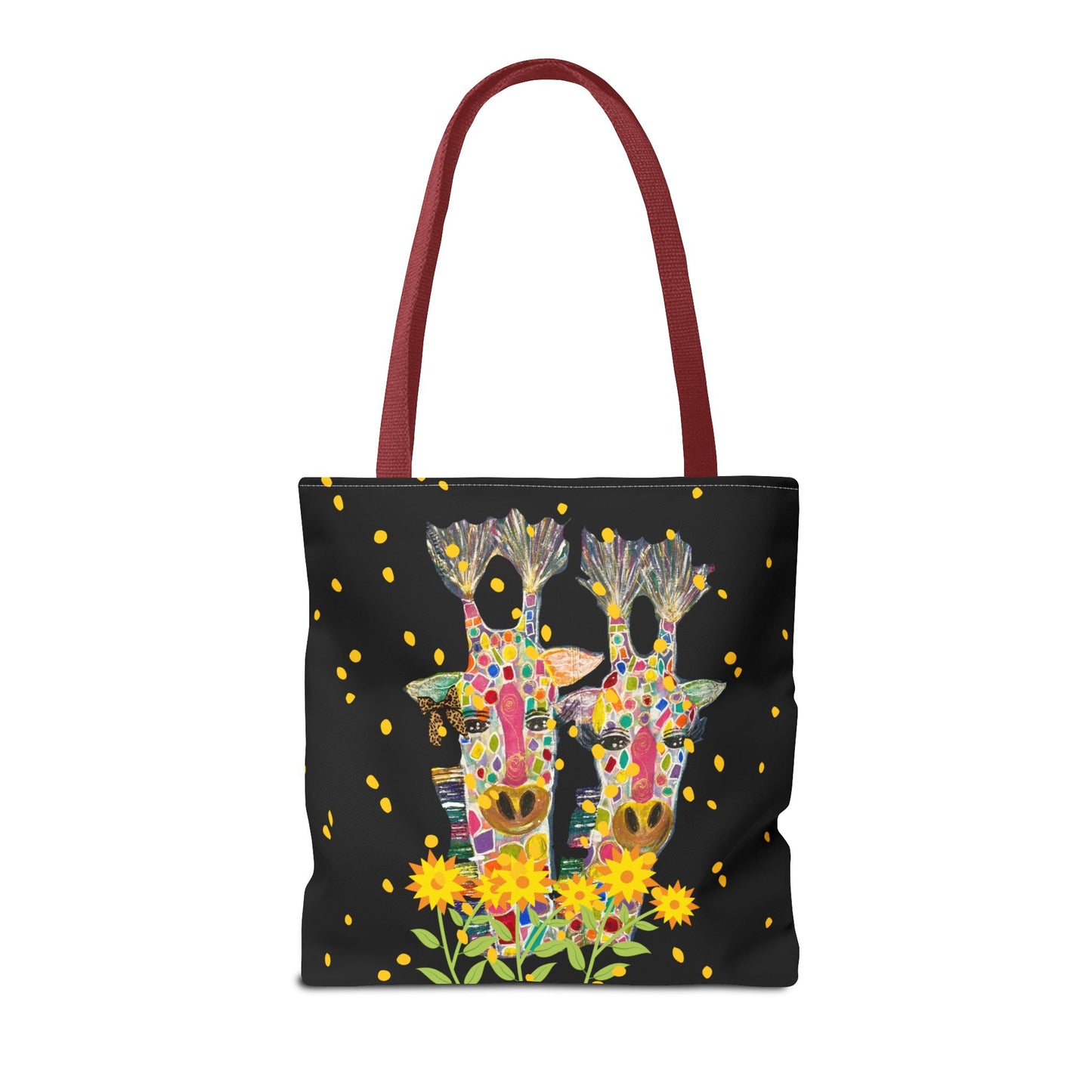 Giraffe Love Tote Bag