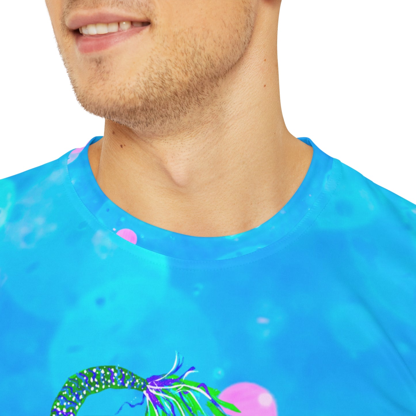 Be a Mermaid Short Sleeve All-Over  Unisex Tee