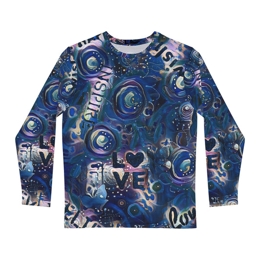 Believe Allover Print Long Sleeve Shirt (AOP)