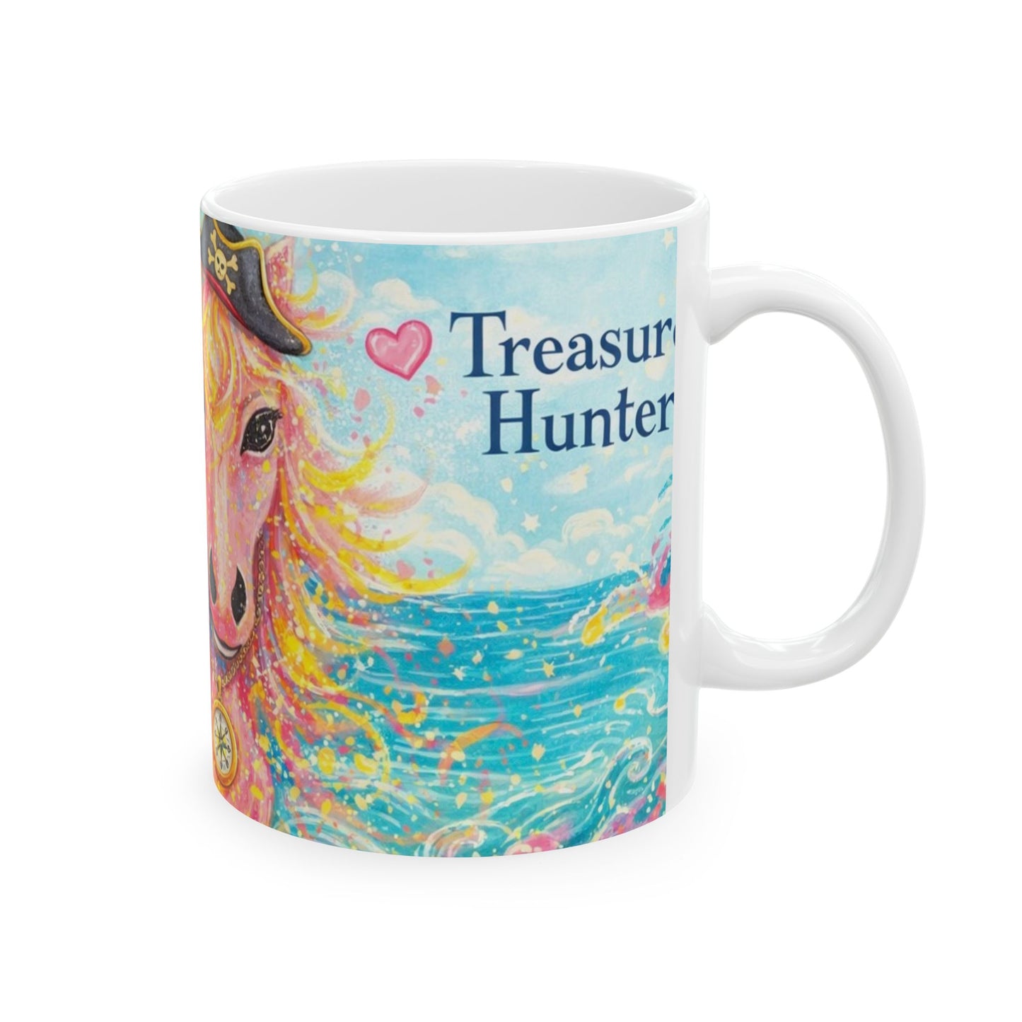 Treasure Hunger Horsey Coffee Cup (11oz, 15oz)