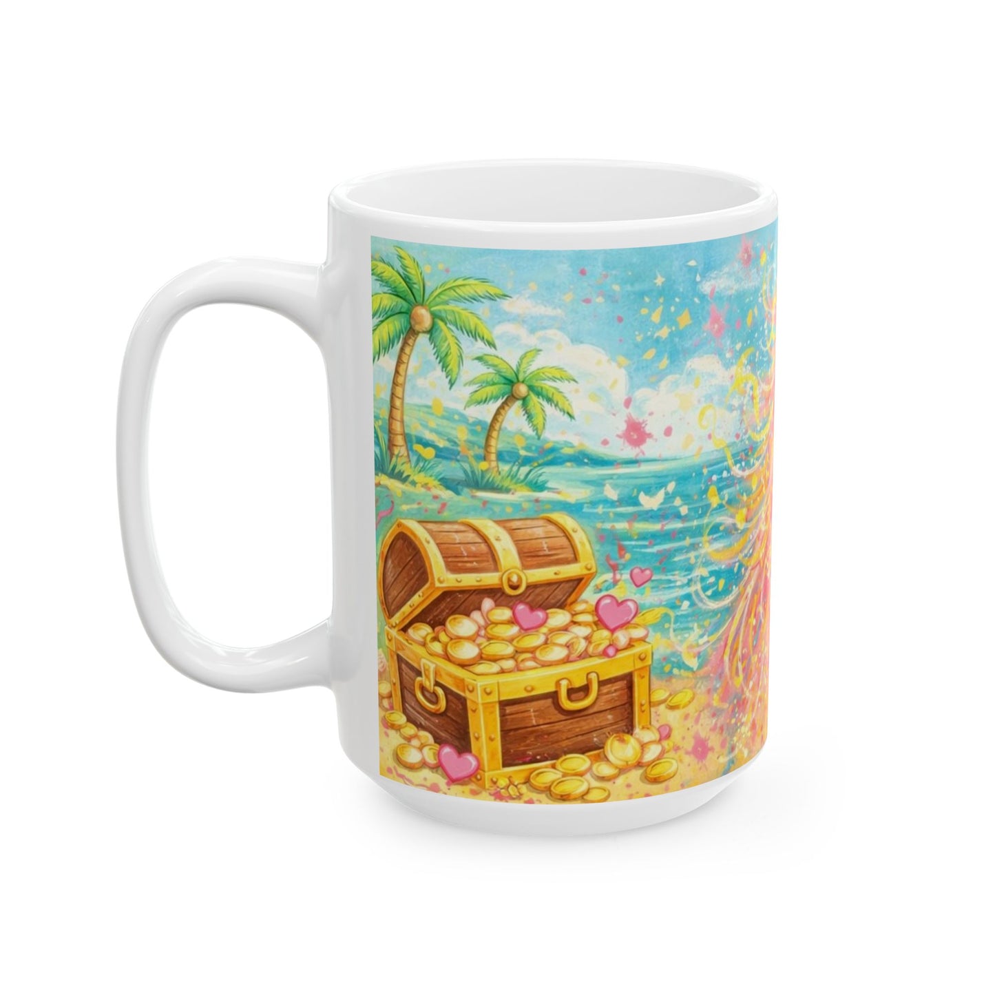 Treasure Hunger Horsey Coffee Cup (11oz, 15oz)