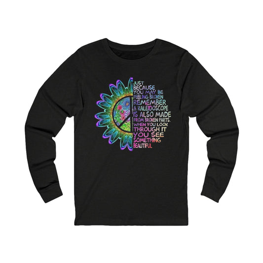 Kaleidoscope Unisex Jersey Long Sleeve Tee