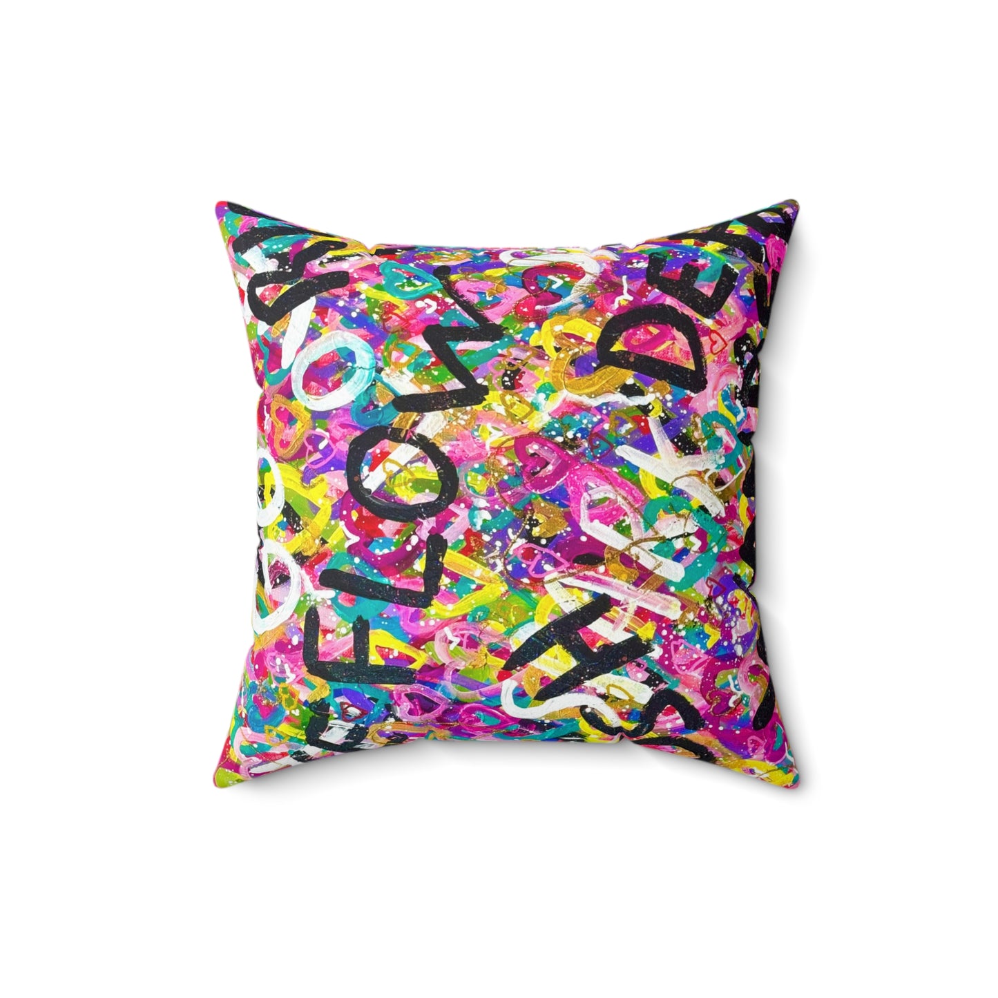 Use Your Words Decorative Pillow