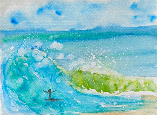 Surfing the Big One